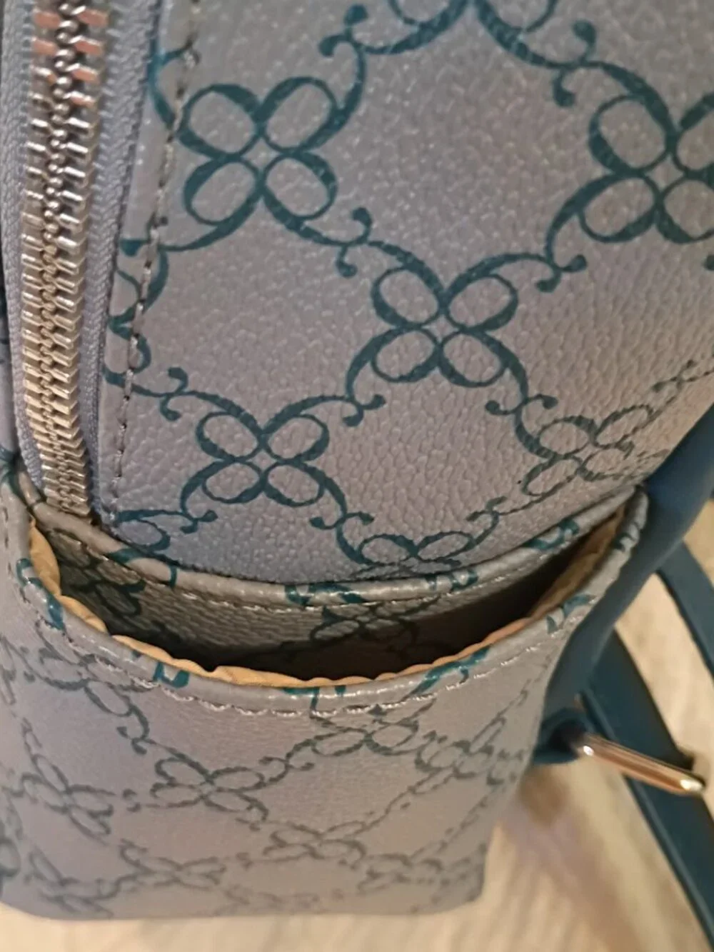 Nine west Back Pack with  pockets size 12